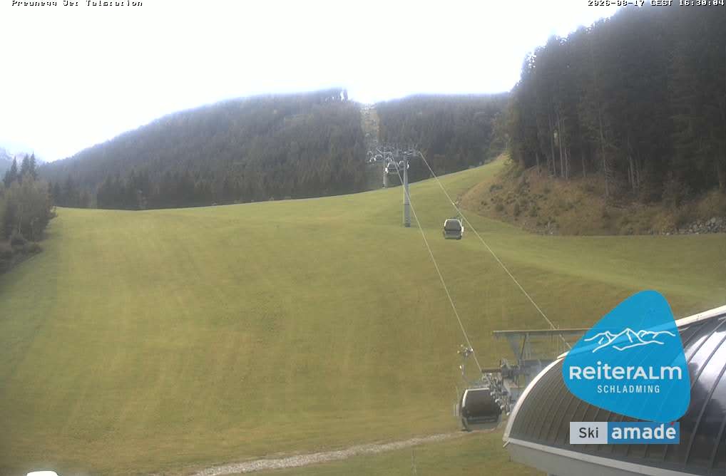 Archiv Foto Webcam Reiteralm - Talstation Preunegg