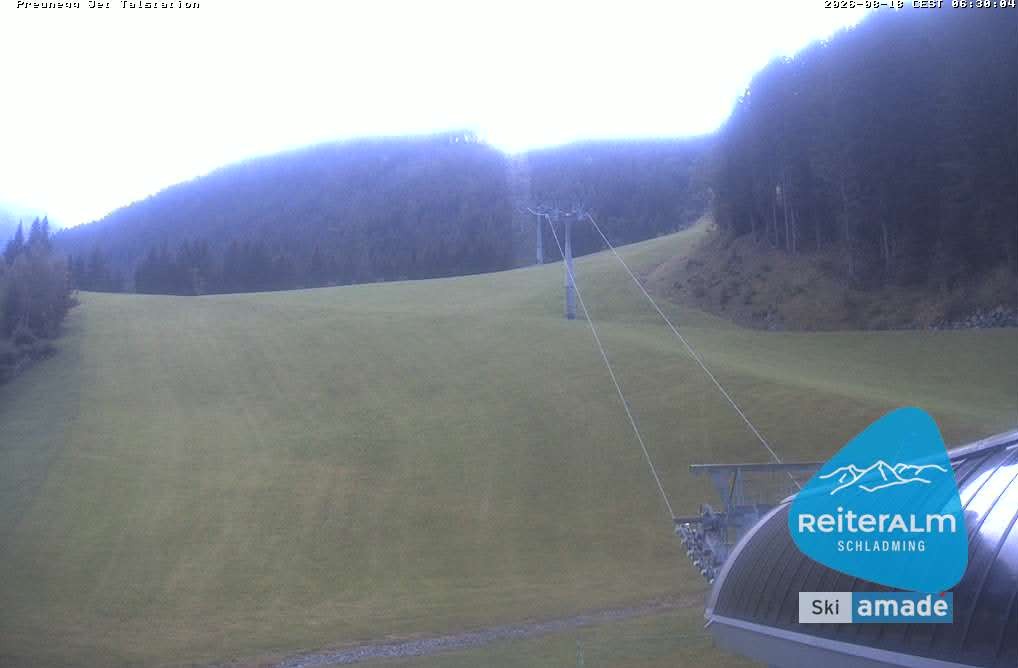 Archiv Foto Webcam Reiteralm - Talstation Preunegg