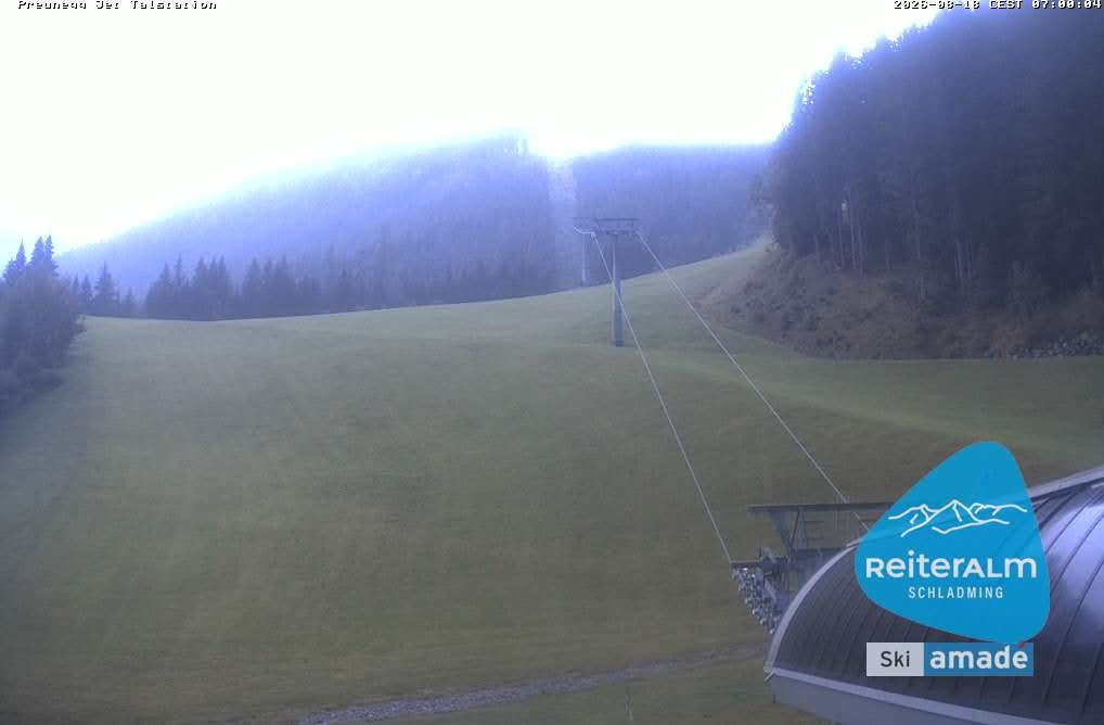 Archiv Foto Webcam Reiteralm - Talstation Preunegg
