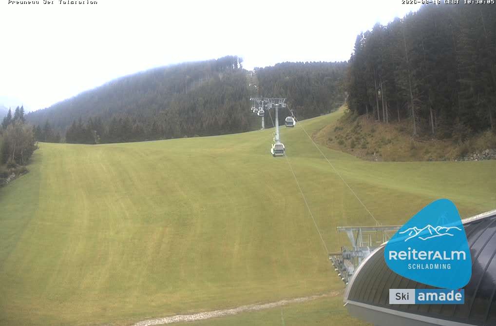 Archiv Foto Webcam Reiteralm - Talstation Preunegg