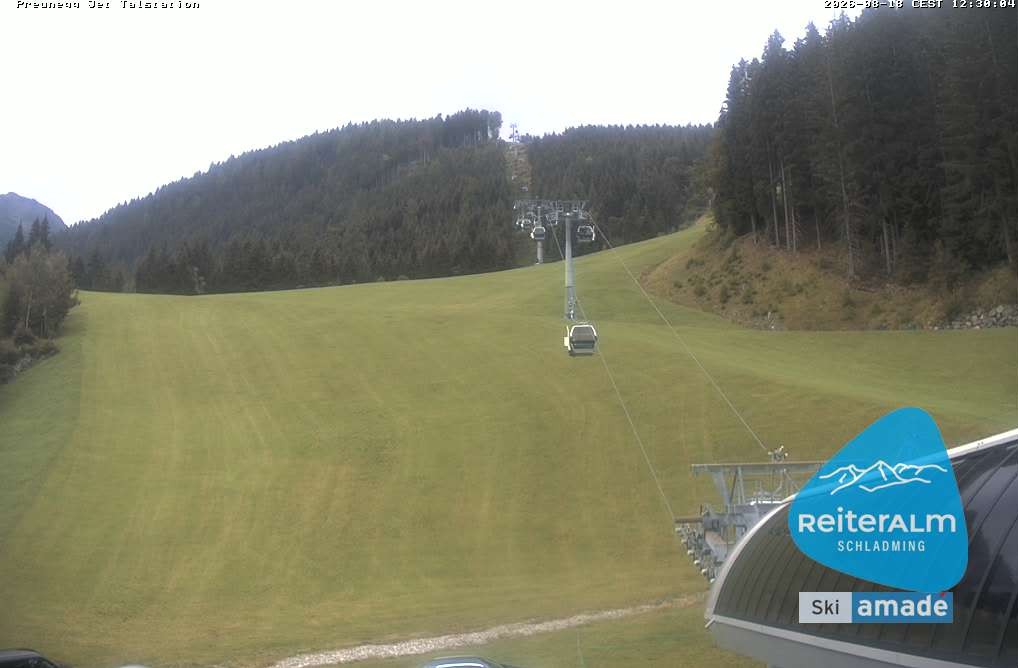 Archiv Foto Webcam Reiteralm - Talstation Preunegg