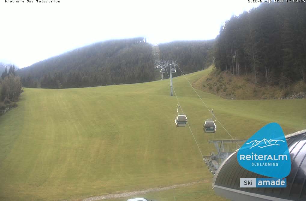 Archiv Foto Webcam Reiteralm - Talstation Preunegg