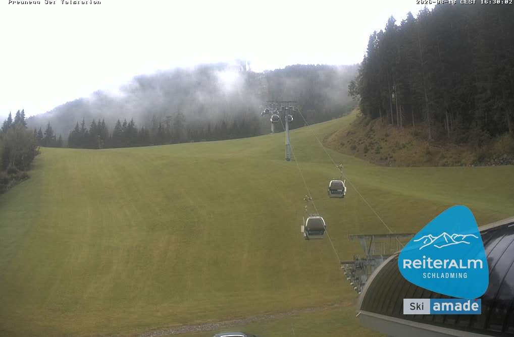 Archiv Foto Webcam Reiteralm - Talstation Preunegg