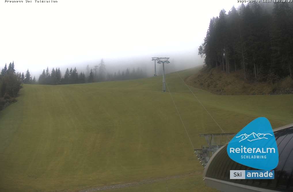 Archiv Foto Webcam Reiteralm - Talstation Preunegg