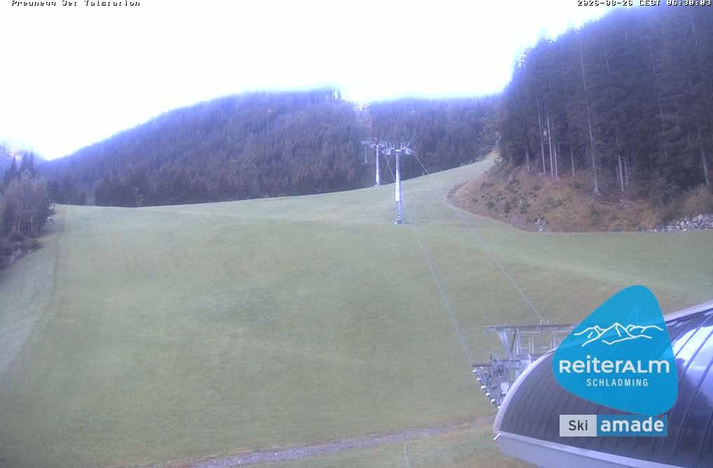 Archiv Foto Webcam Reiteralm - Talstation Preunegg
