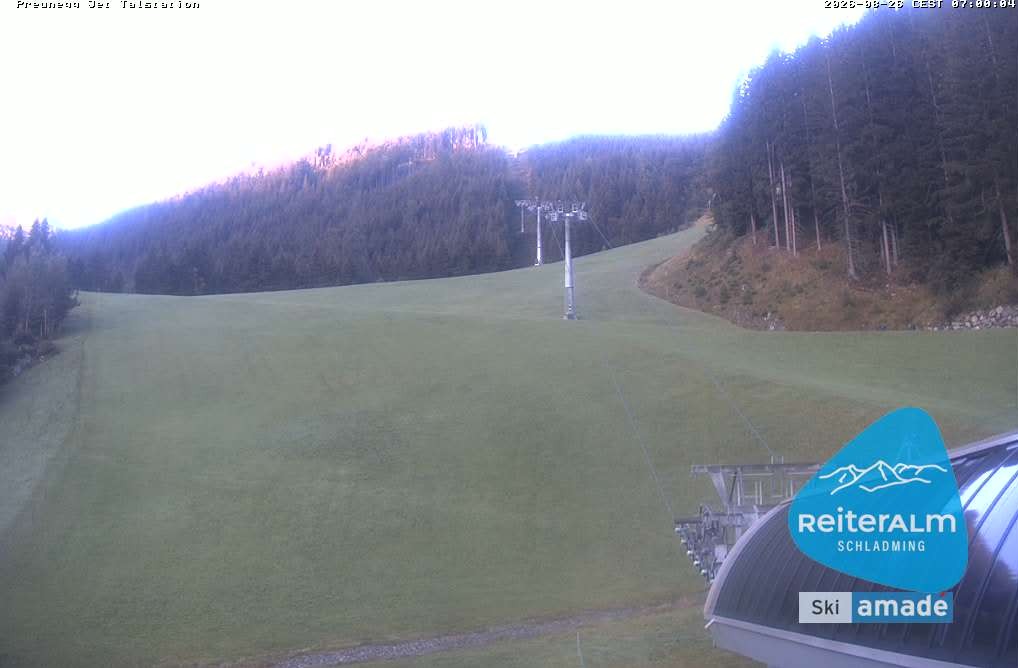 Archiv Foto Webcam Reiteralm - Talstation Preunegg