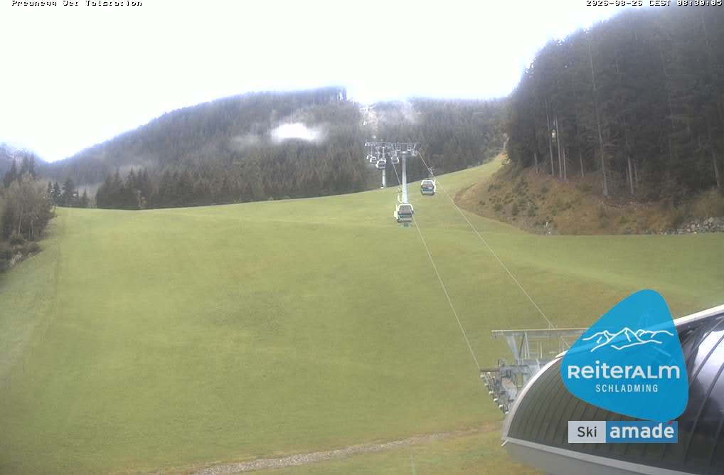 Archiv Foto Webcam Reiteralm - Talstation Preunegg