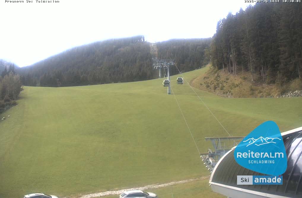 Archiv Foto Webcam Reiteralm - Talstation Preunegg