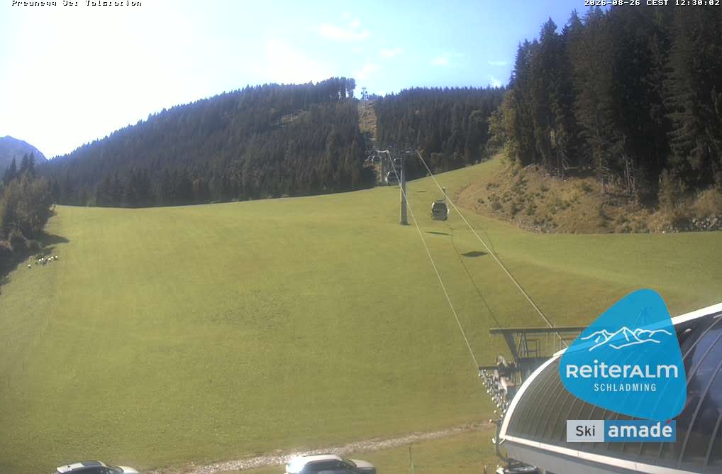 Archiv Foto Webcam Reiteralm - Talstation Preunegg