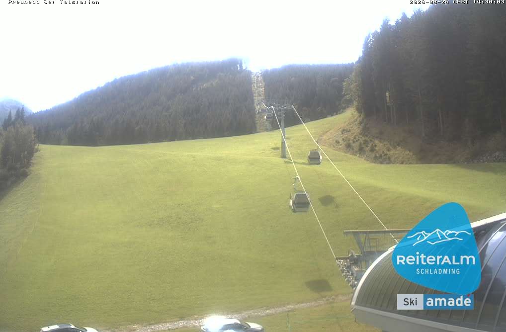 Archiv Foto Webcam Reiteralm - Talstation Preunegg