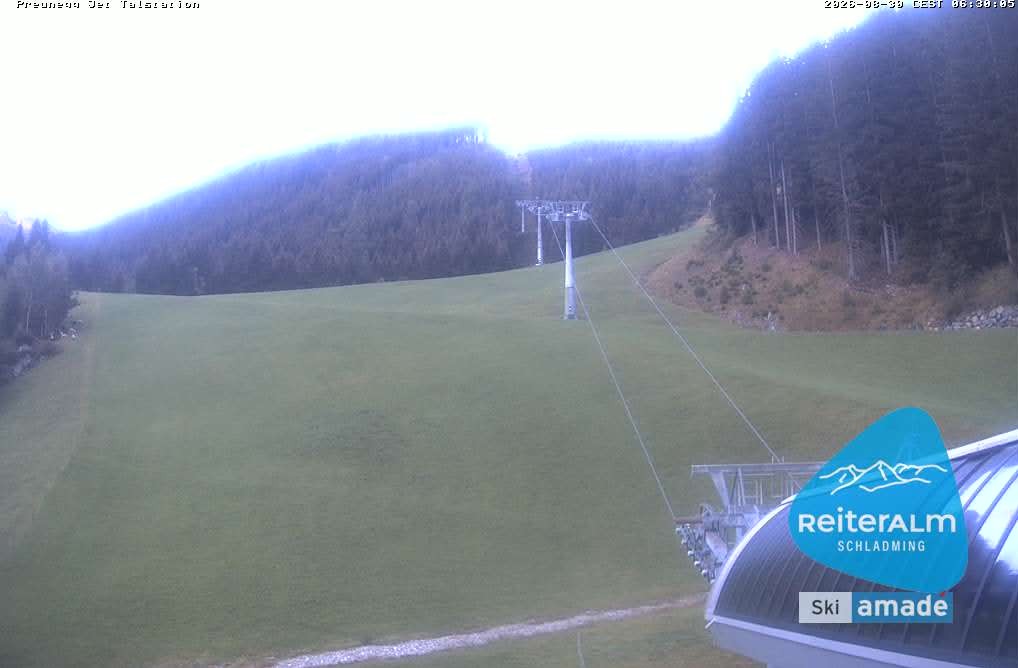 Archiv Foto Webcam Reiteralm - Talstation Preunegg