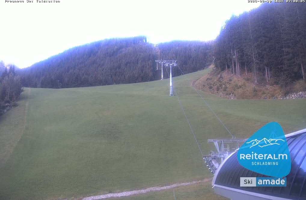 Archiv Foto Webcam Reiteralm - Talstation Preunegg