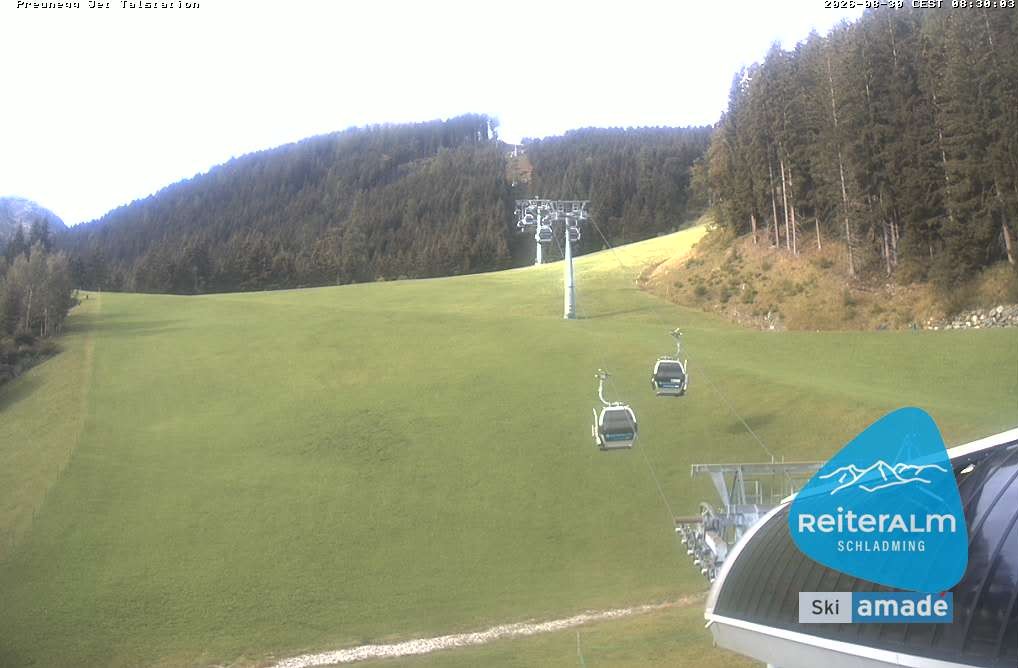 Archiv Foto Webcam Reiteralm - Talstation Preunegg
