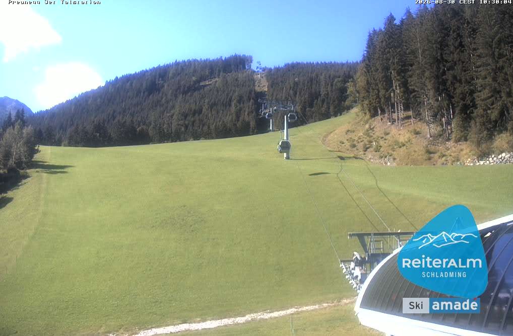 Archiv Foto Webcam Reiteralm - Talstation Preunegg