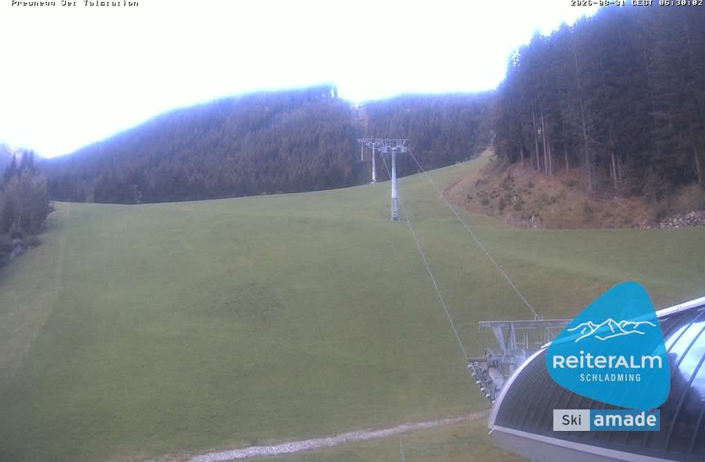 Archiv Foto Webcam Reiteralm - Talstation Preunegg
