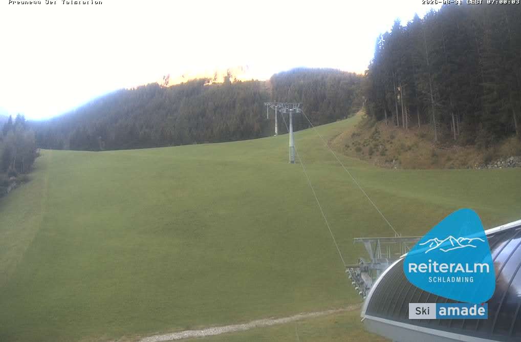 Archiv Foto Webcam Reiteralm - Talstation Preunegg