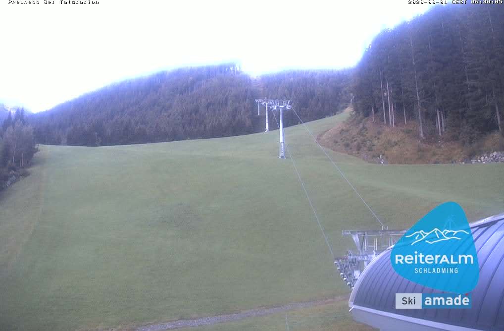 Archiv Foto Webcam Reiteralm - Talstation Preunegg