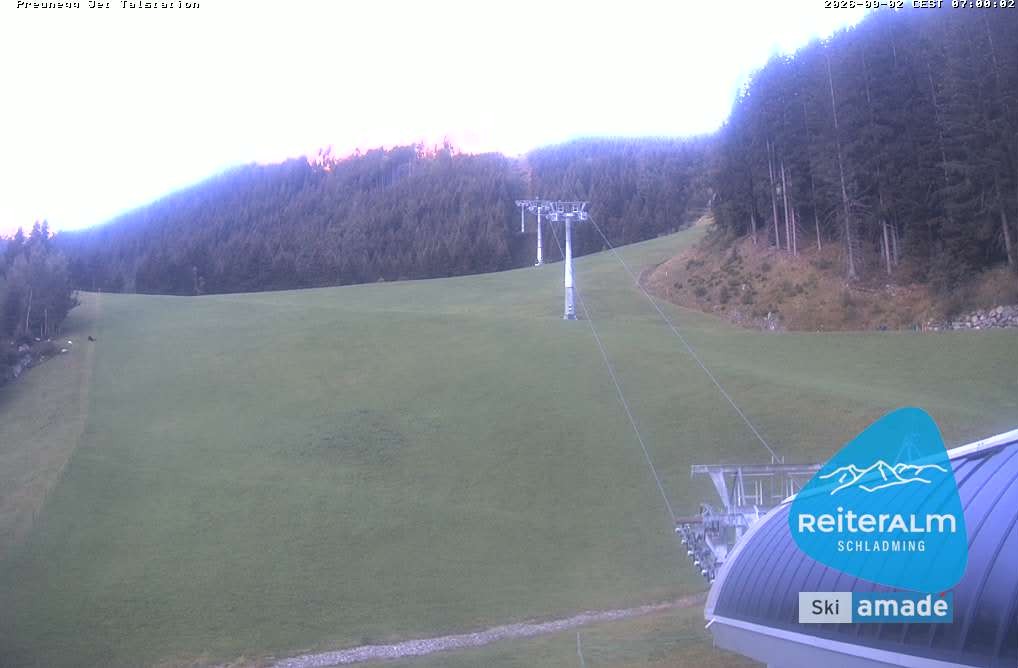 Archiv Foto Webcam Reiteralm - Talstation Preunegg