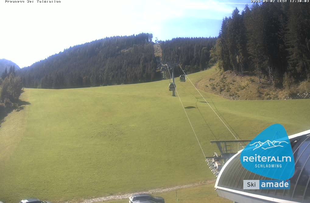 Archiv Foto Webcam Reiteralm - Talstation Preunegg