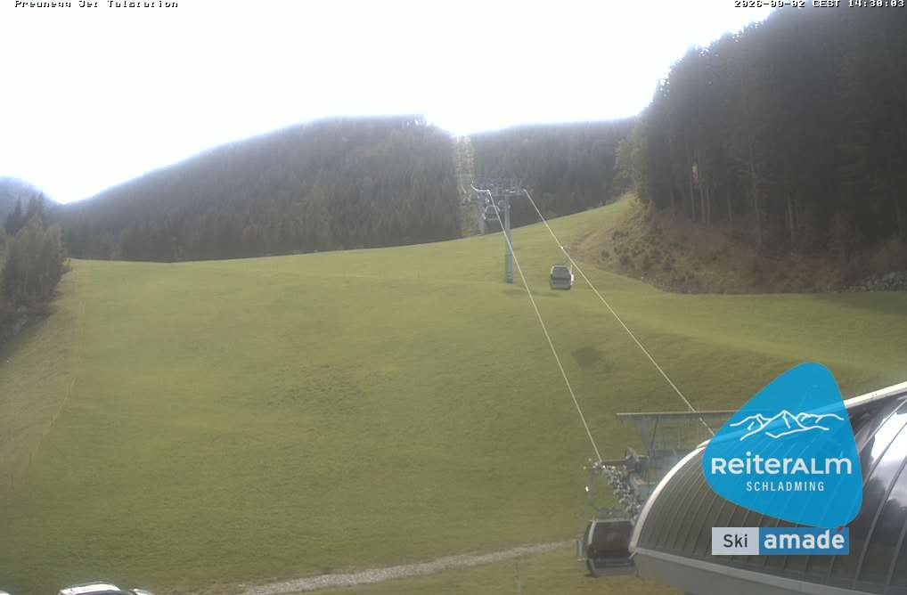 Archiv Foto Webcam Reiteralm - Talstation Preunegg