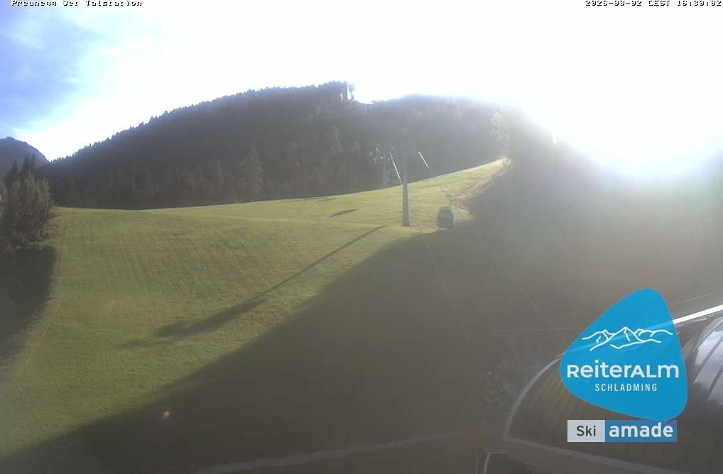 Archiv Foto Webcam Reiteralm - Talstation Preunegg