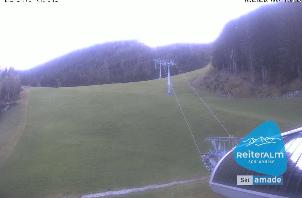 Archiv Foto Webcam Reiteralm - Talstation Preunegg