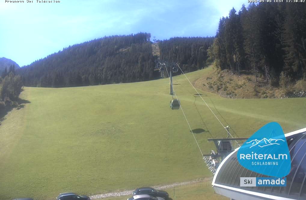 Archived image Webcam Reiteralm: Preunegg Jet Base Station