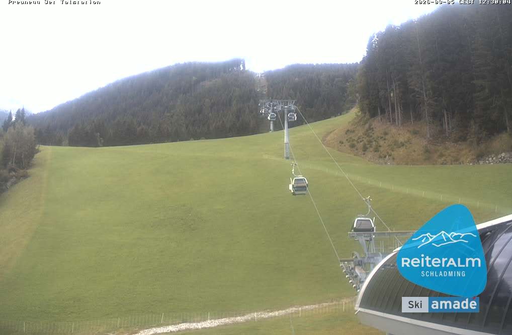 Archiv Foto Webcam Reiteralm - Talstation Preunegg