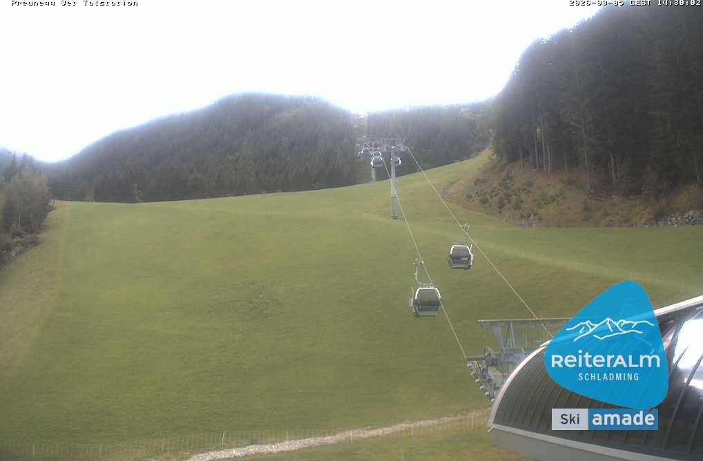 Archiv Foto Webcam Reiteralm - Talstation Preunegg