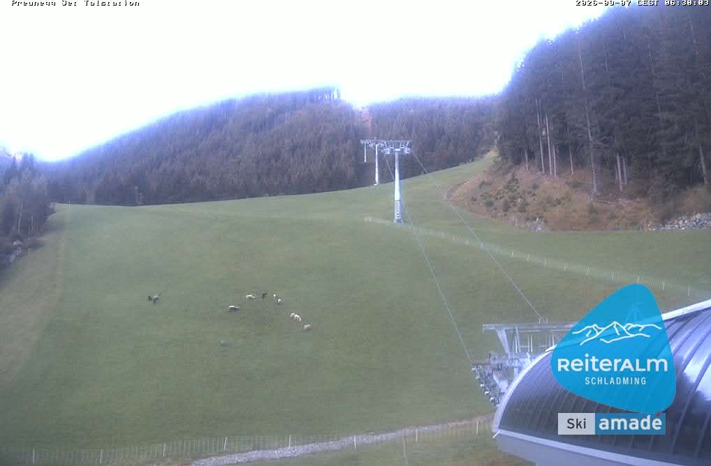 Archiv Foto Webcam Reiteralm - Talstation Preunegg