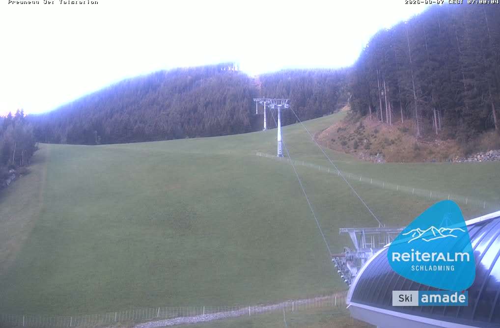 Archiv Foto Webcam Reiteralm - Talstation Preunegg