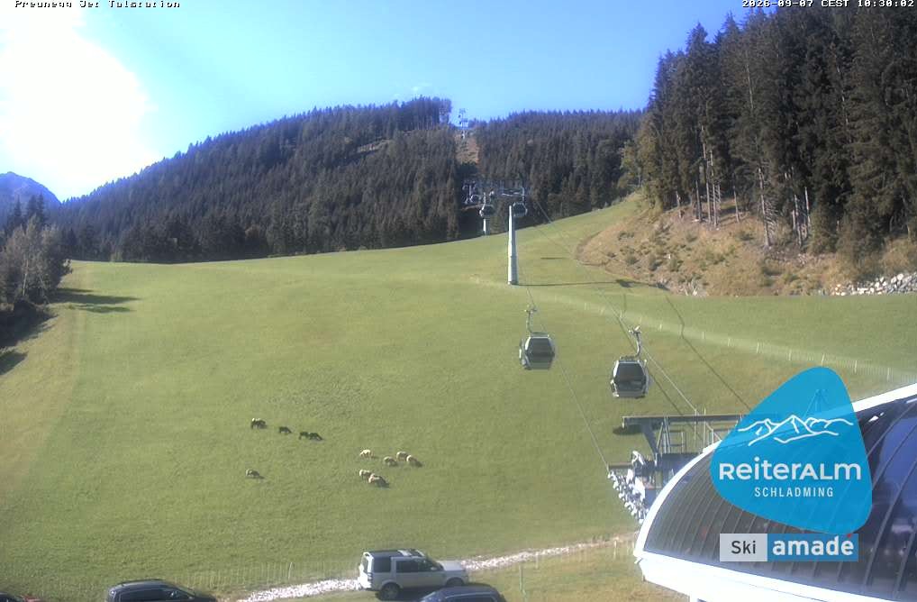 Archiv Foto Webcam Reiteralm - Talstation Preunegg