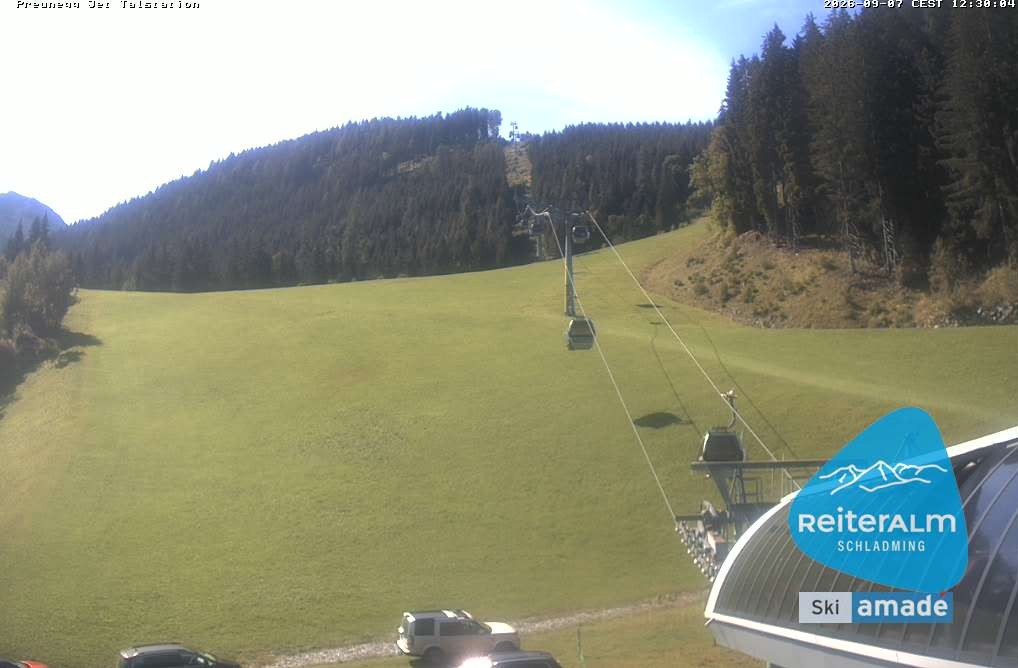 Archiv Foto Webcam Reiteralm - Talstation Preunegg