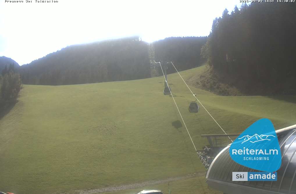 Archiv Foto Webcam Reiteralm - Talstation Preunegg