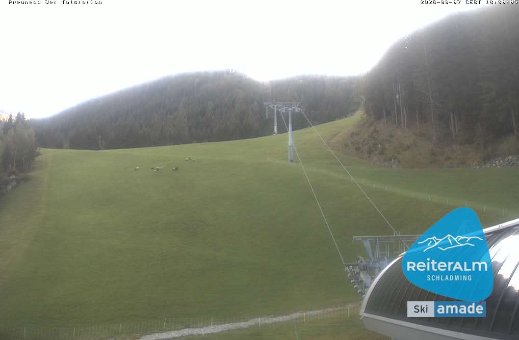 Archiv Foto Webcam Reiteralm - Talstation Preunegg