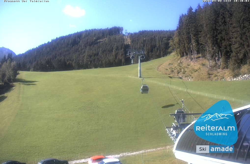 Archiv Foto Webcam Reiteralm - Talstation Preunegg