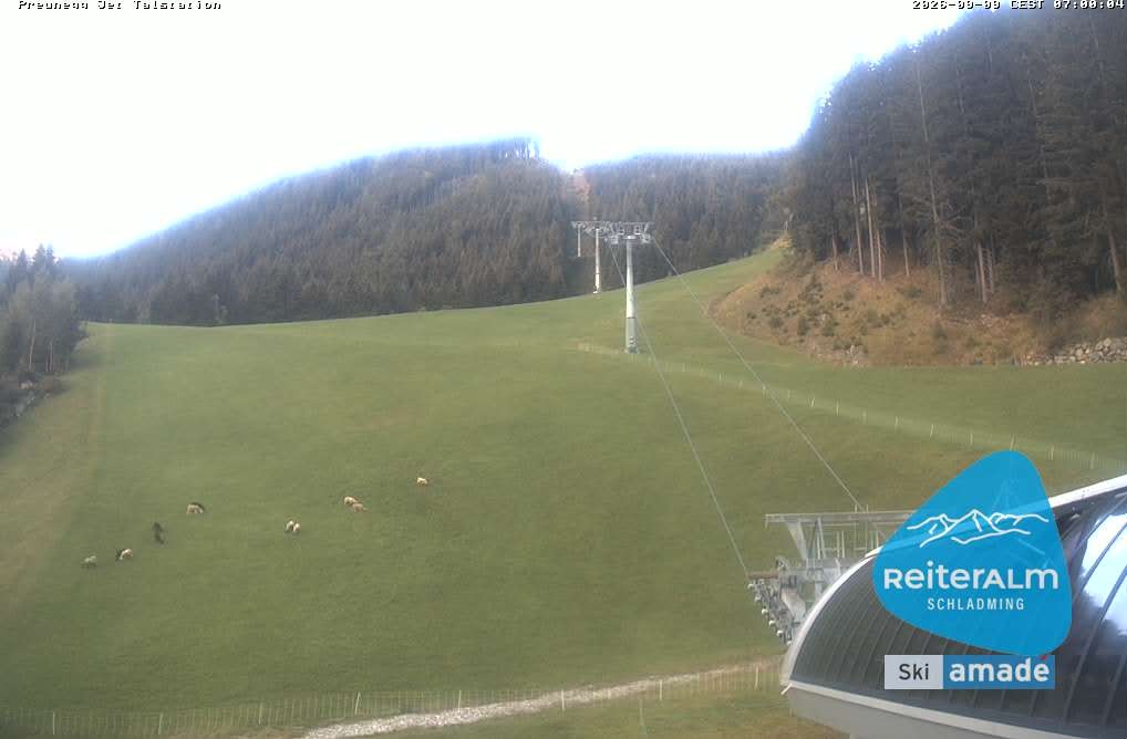 Archiv Foto Webcam Reiteralm - Talstation Preunegg