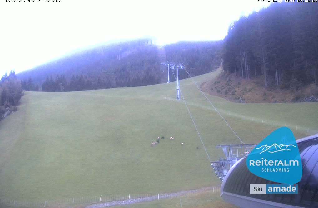 Archiv Foto Webcam Reiteralm - Talstation Preunegg