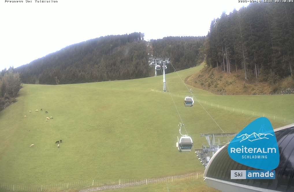 Archiv Foto Webcam Reiteralm - Talstation Preunegg