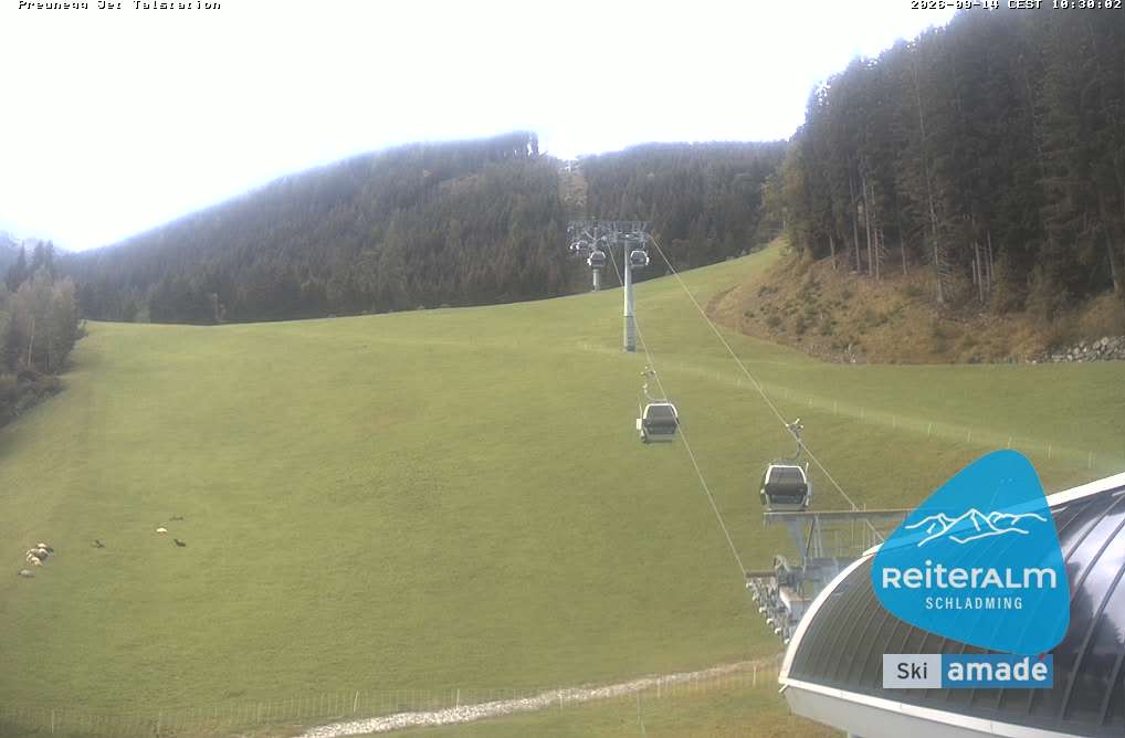 Archiv Foto Webcam Reiteralm - Talstation Preunegg