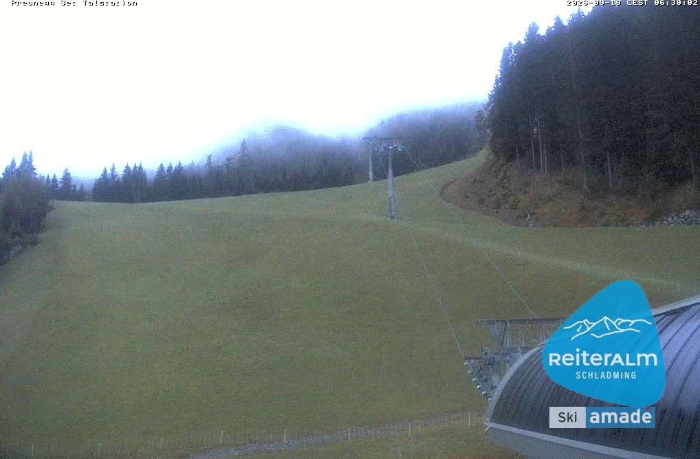 Archiv Foto Webcam Reiteralm - Talstation Preunegg