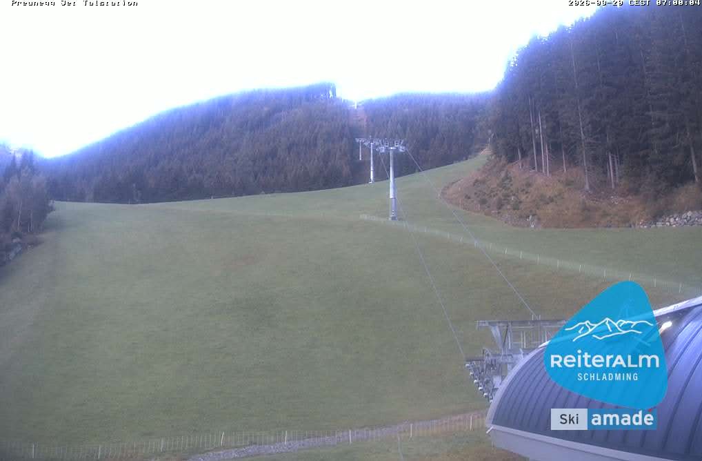Archiv Foto Webcam Reiteralm - Talstation Preunegg