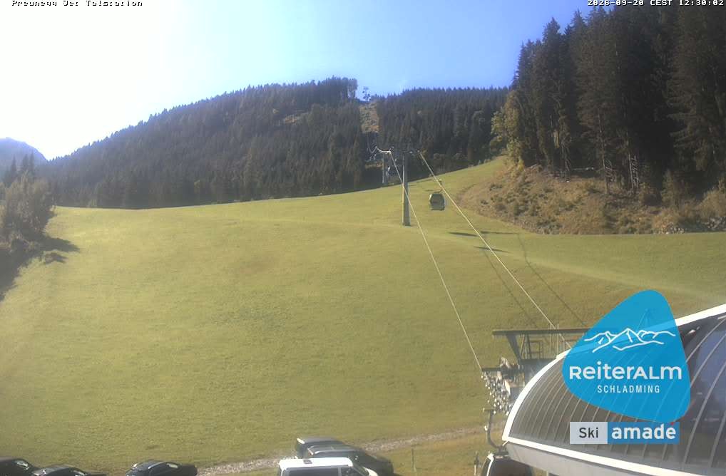 Archiv Foto Webcam Reiteralm - Talstation Preunegg