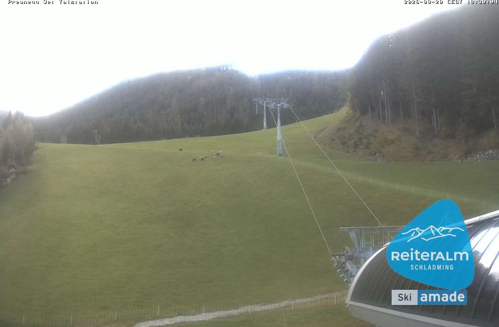 Archiv Foto Webcam Reiteralm - Talstation Preunegg