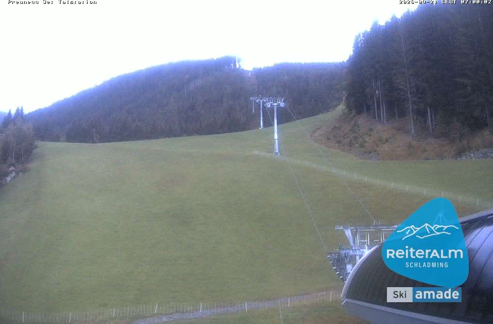 Archived image Webcam Reiteralm: Preunegg Jet Base Station