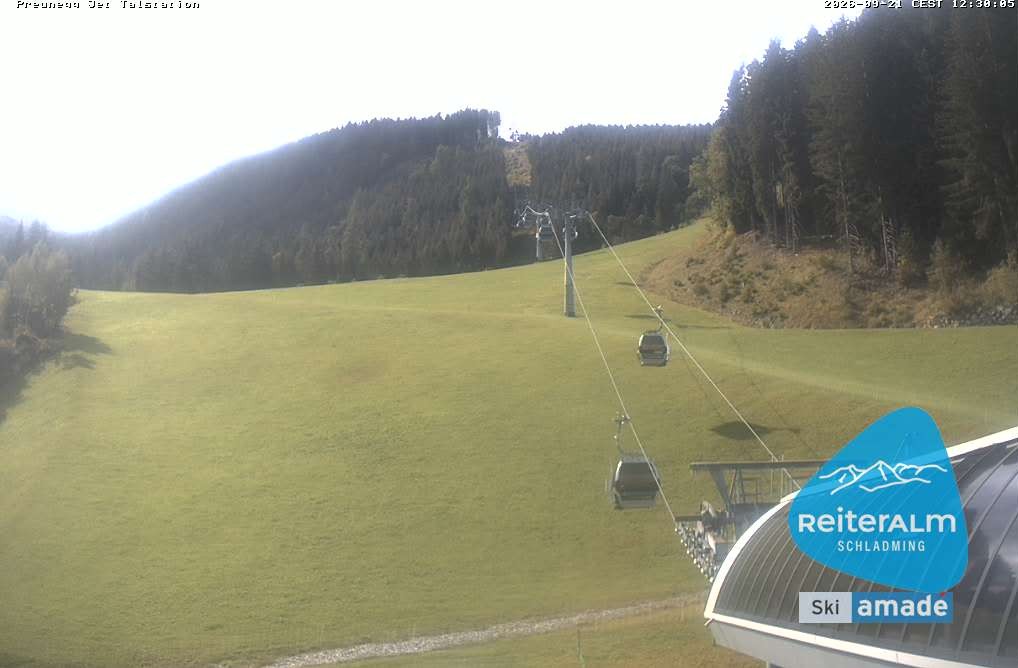 Archiv Foto Webcam Reiteralm - Talstation Preunegg
