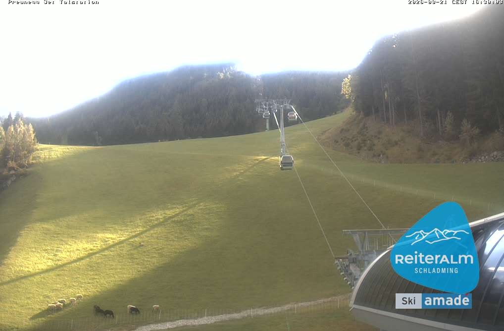 Archiv Foto Webcam Reiteralm - Talstation Preunegg