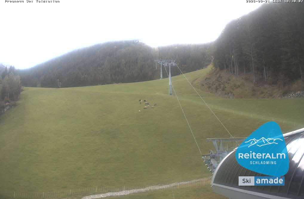 Archiv Foto Webcam Reiteralm - Talstation Preunegg