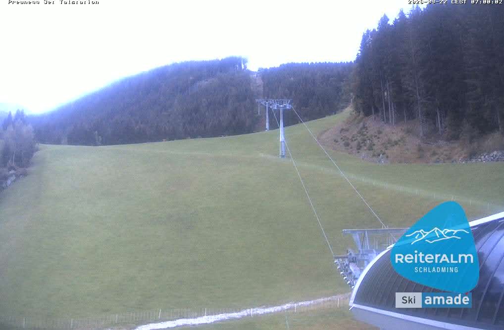 Archiv Foto Webcam Reiteralm - Talstation Preunegg