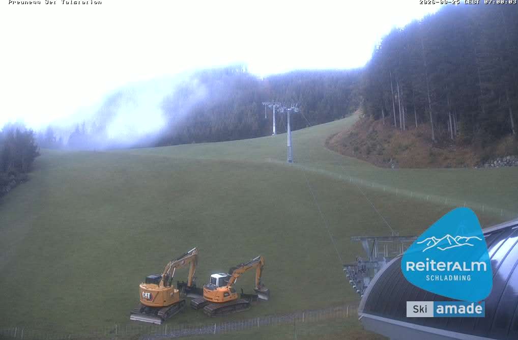 Archiv Foto Webcam Reiteralm - Talstation Preunegg